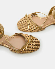 Gossamer Gold Leather