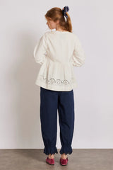 Gretchen Blouse - White