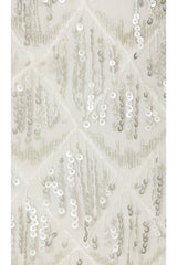 Nia Sequin Fringe Dress