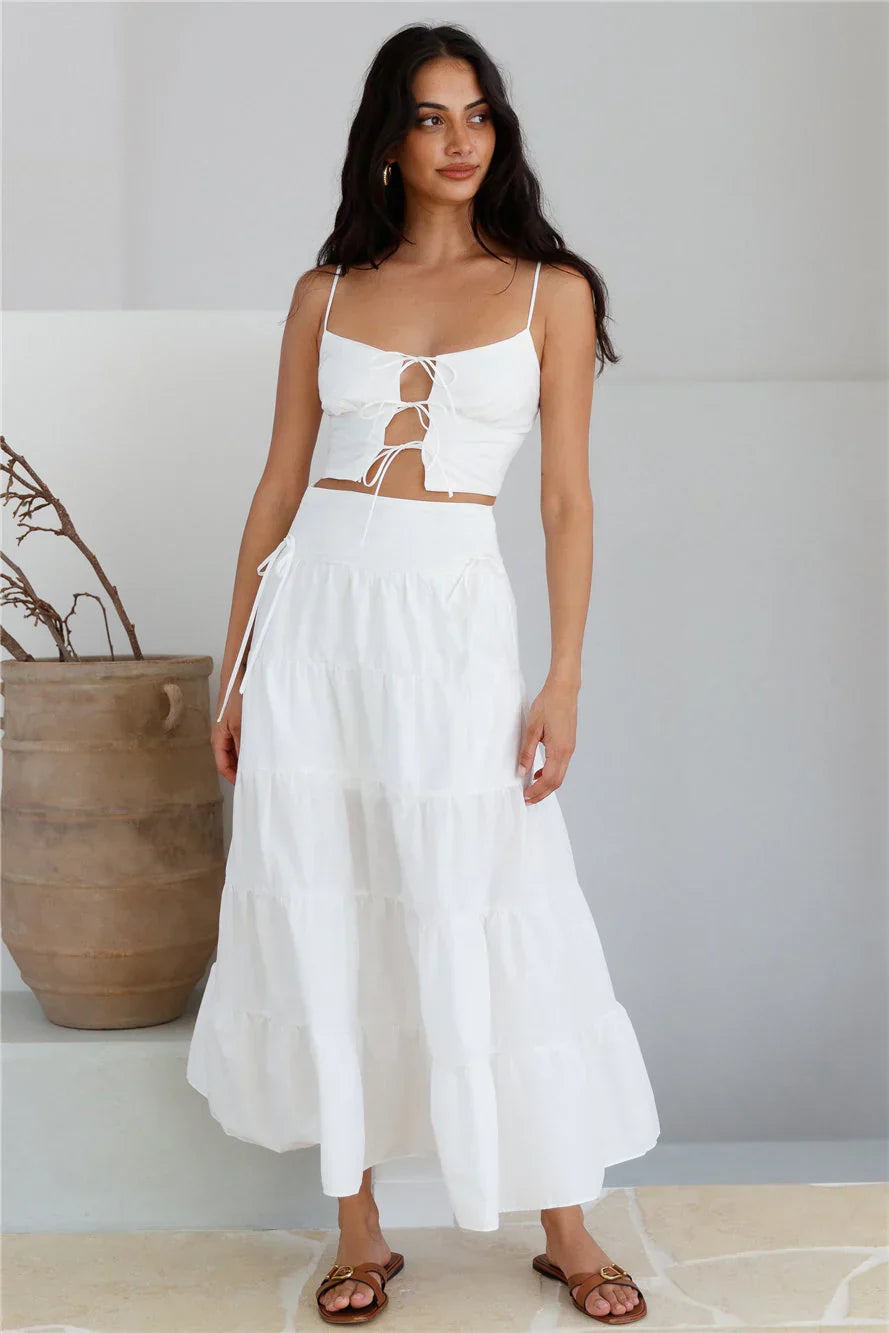 Honeydew Haze Set White