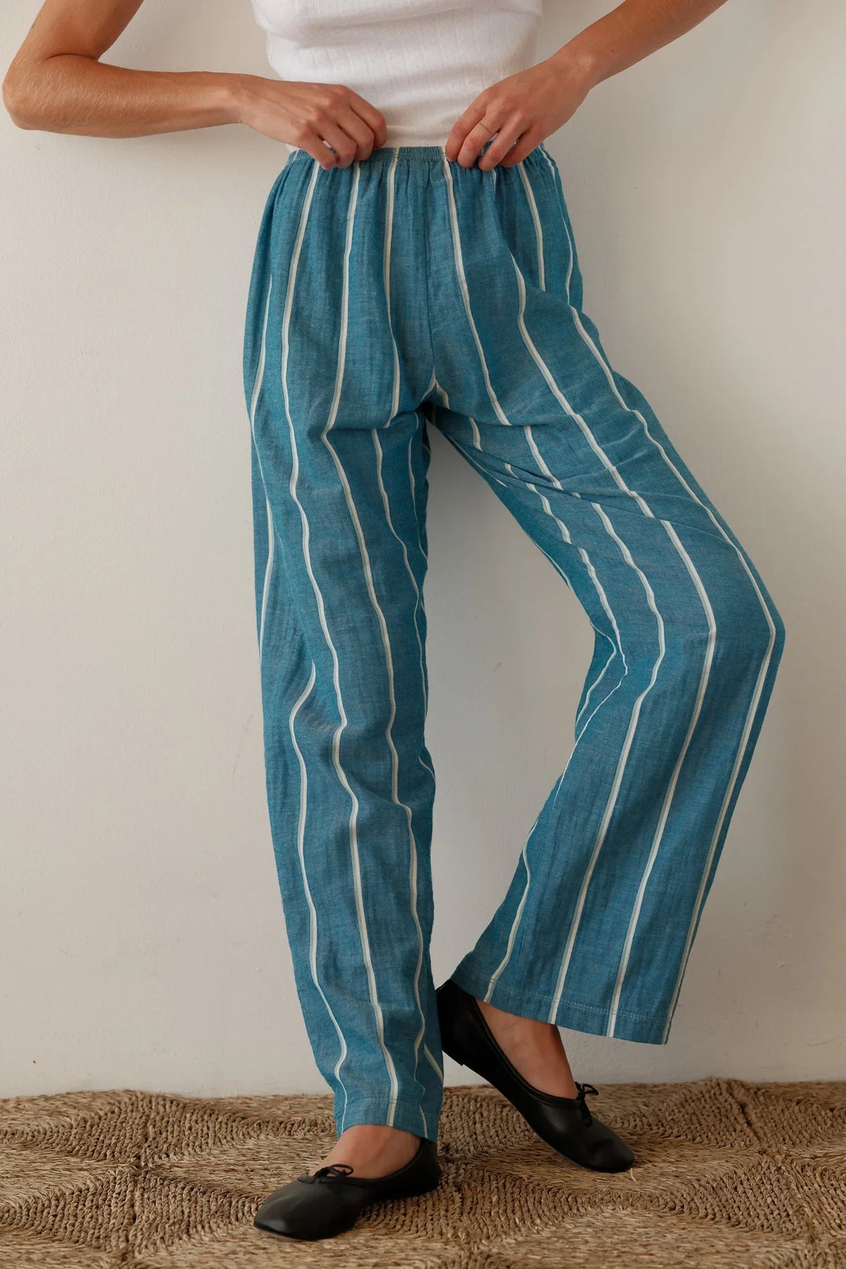 The Stripe Simple Pant