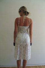 Lucinda Lace Midi Dress - Glass Slipper