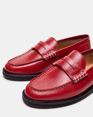 Madison Red Leather